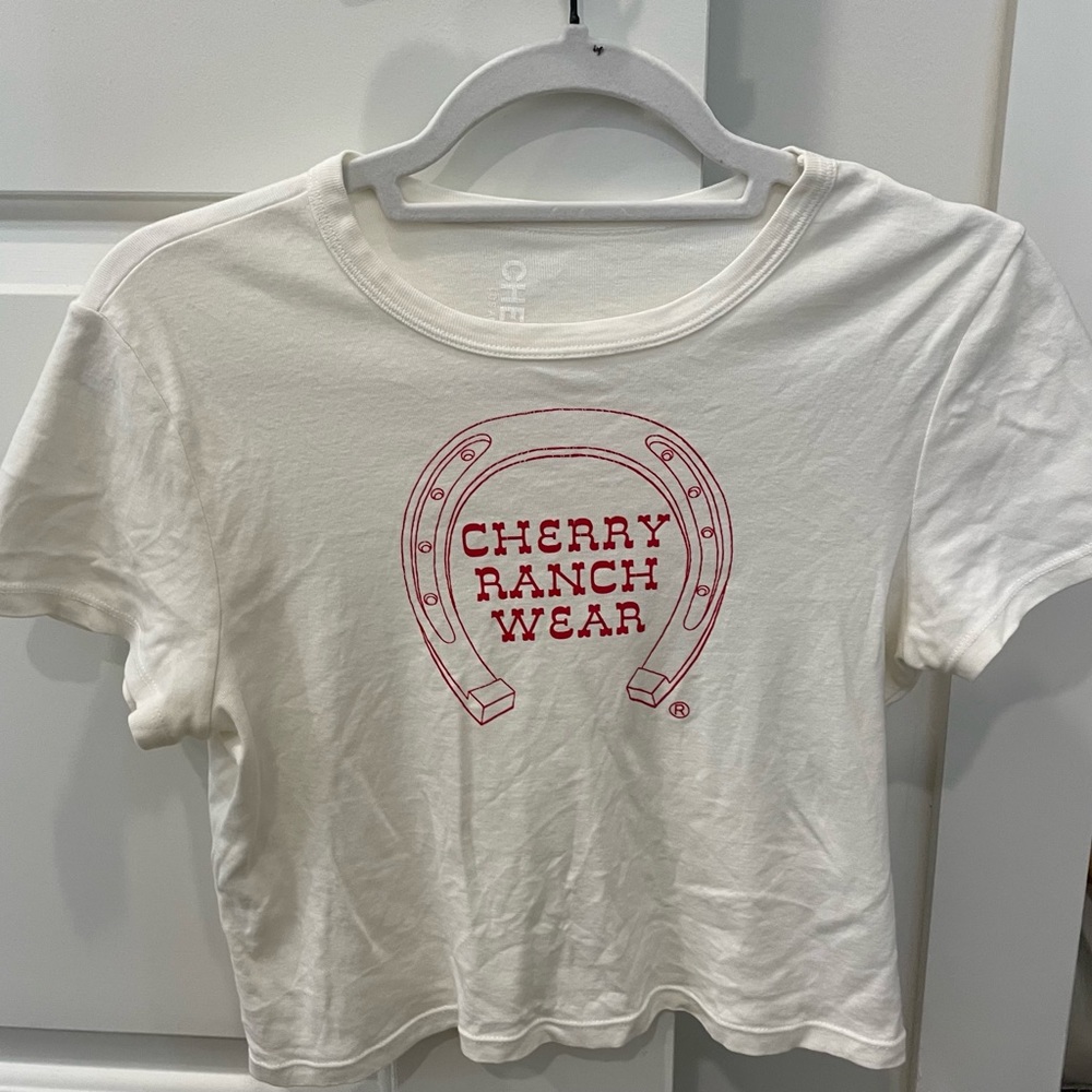 Cherry LA Baby Tee